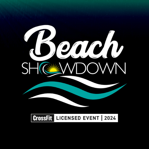 The 2023 - 2024 Beach Showdown Indoor Individual Qualifiers - Official 2024 CrossFit® licensed event. logo