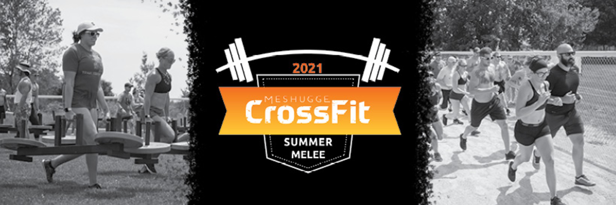 2021 Meshugge CrossFit Summer Melee logo
