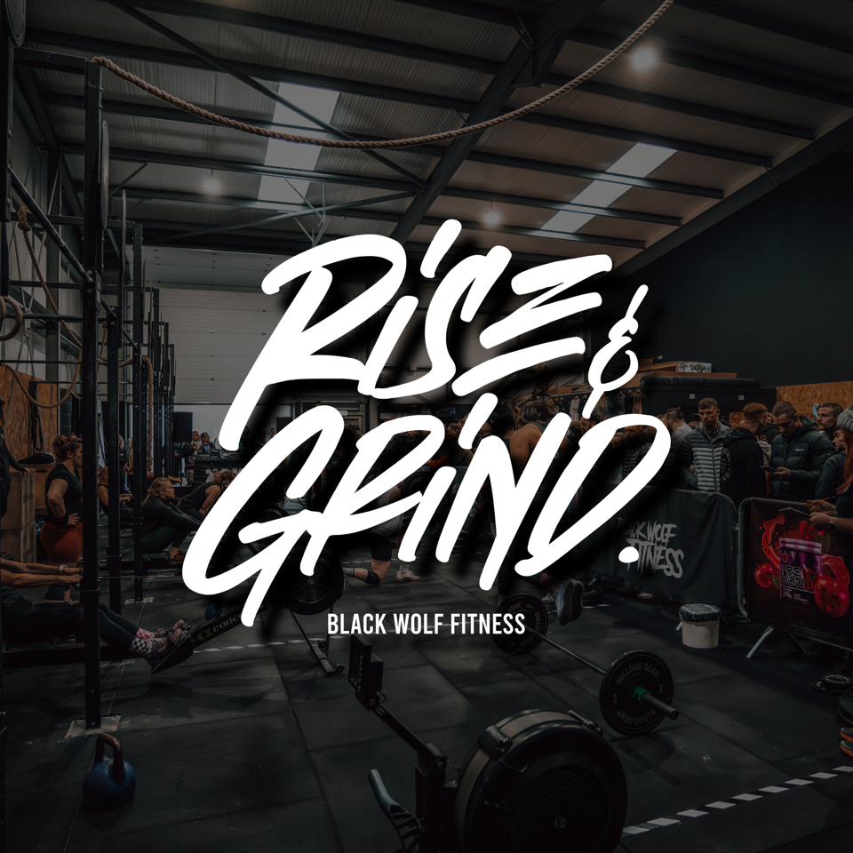 Rise & Grind. logo