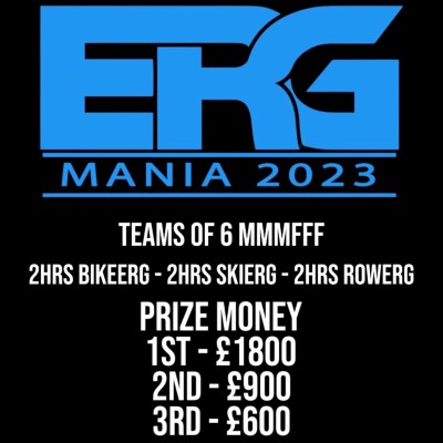 ERG MANIA 2023 logo