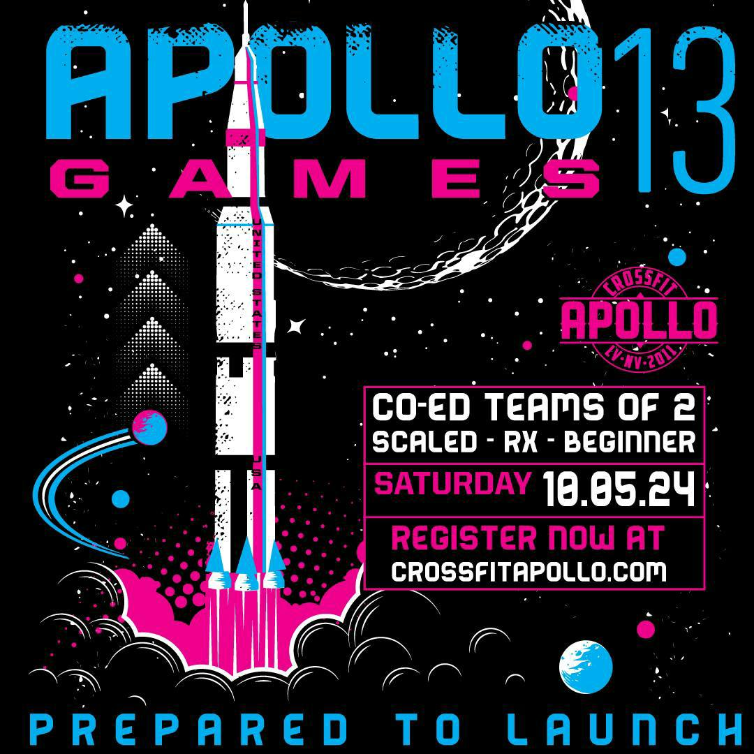 2024 Apollo Games - Apollo 13 - Prepared to Launch logo