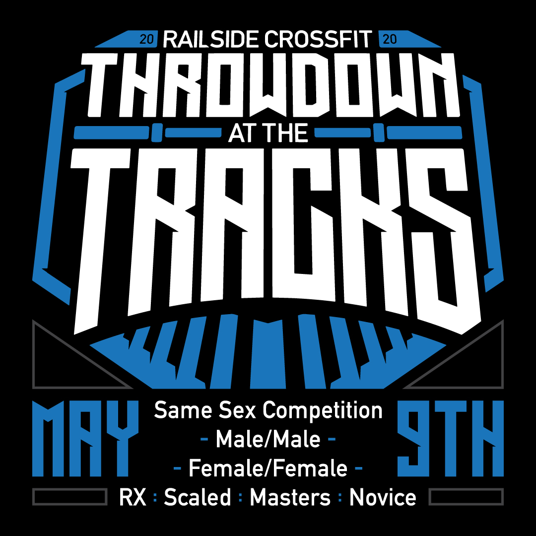 Throwdown at the Tracks 2020 logo