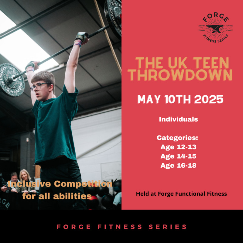 THE UK TEEN THROWDOWN 2025 logo