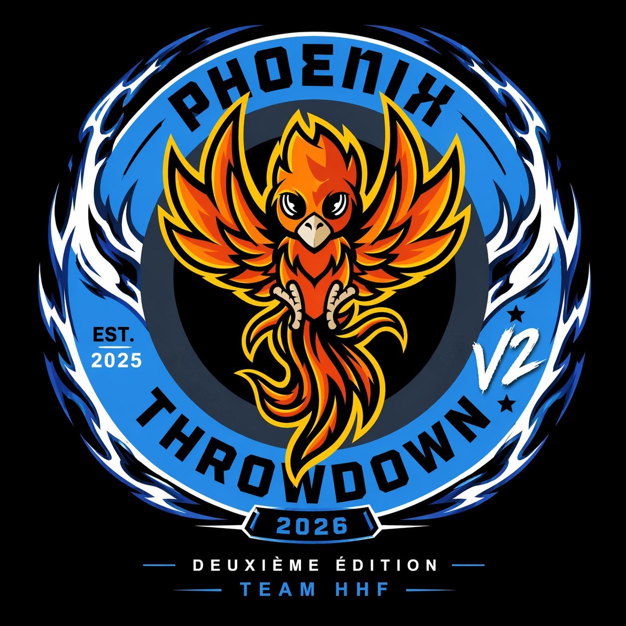 Phoenix Throwdown " we are back" logo