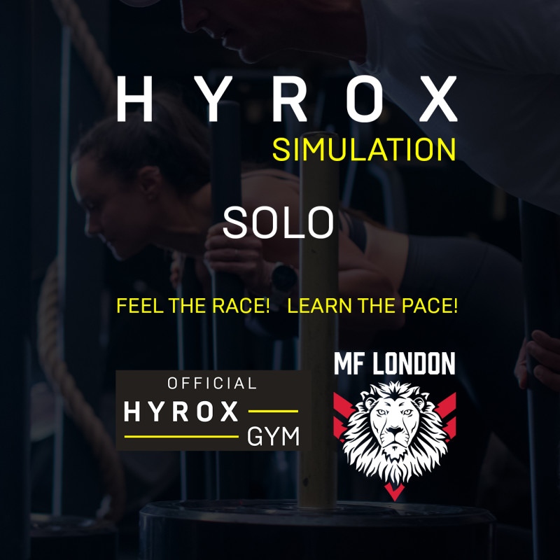 MF London Hyrox SIM SOLO logo
