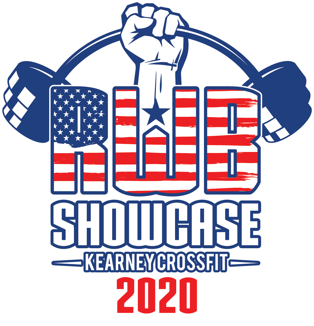 Red White & Blue Showcase 2020 logo