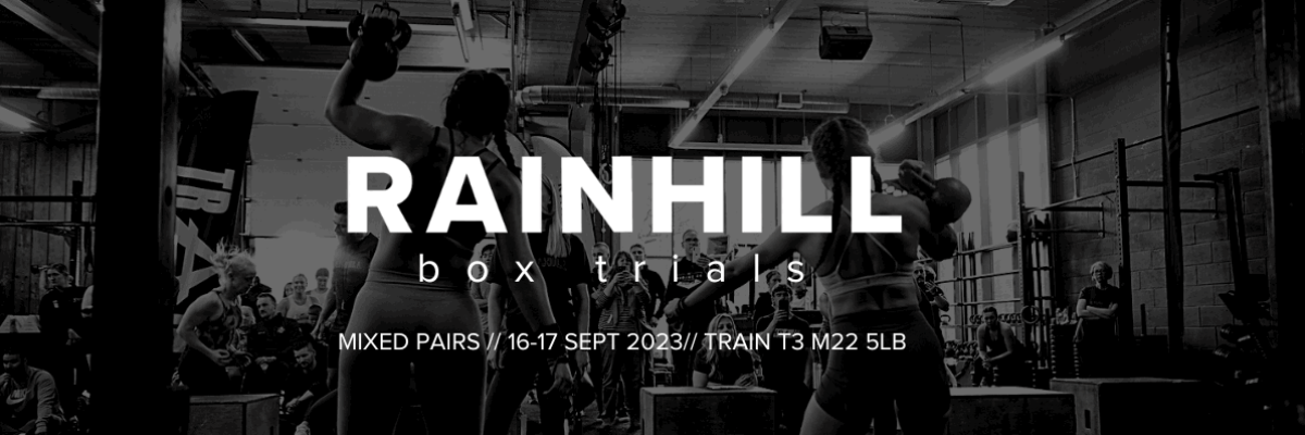 RAINHILL BOX TRIALS 2023 // MIXED PAIRS logo