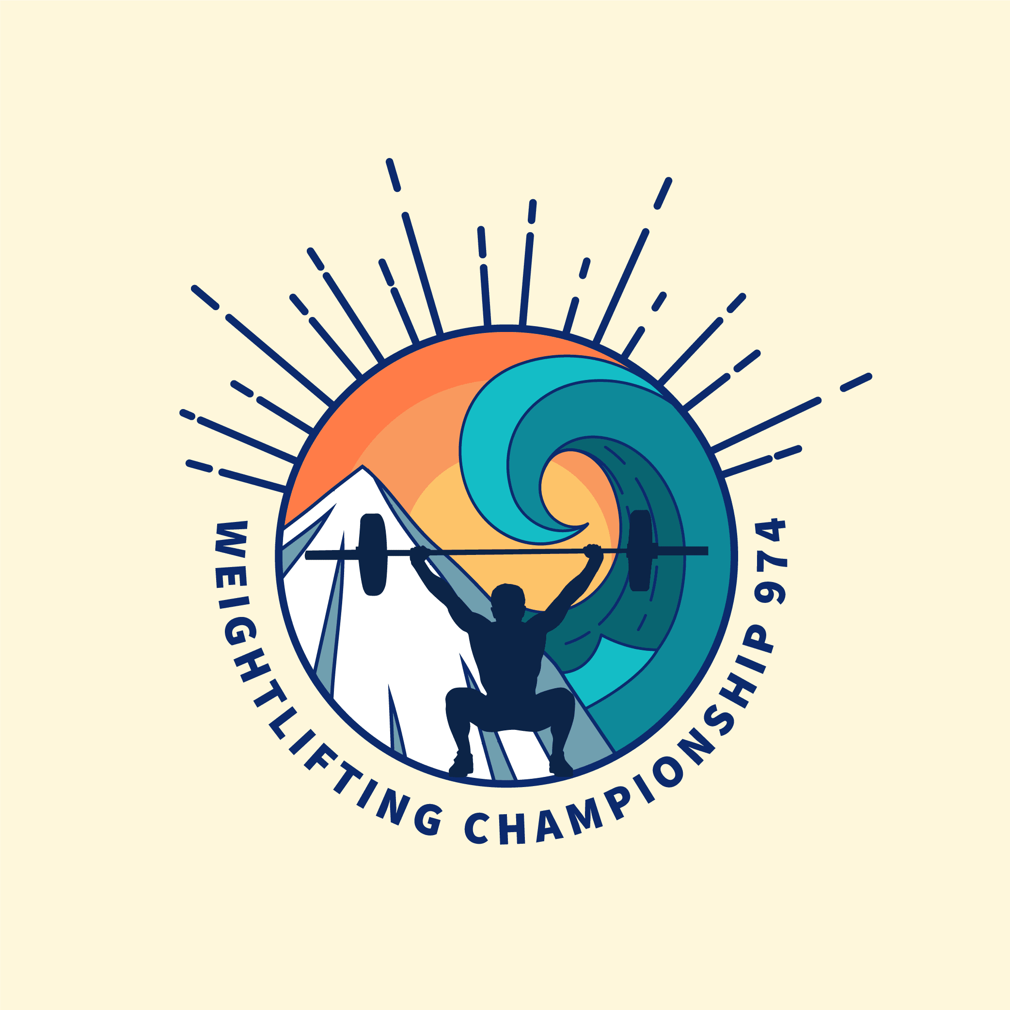 Weightlifting Championship974 logo