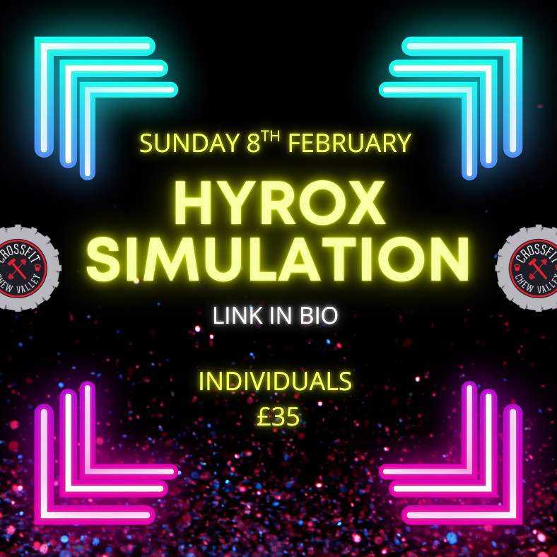 HYROX SIMULATION AT CROSSFIT CHEW VALLEY logo