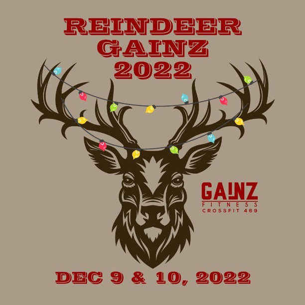Reindeer Gainz 2022 logo