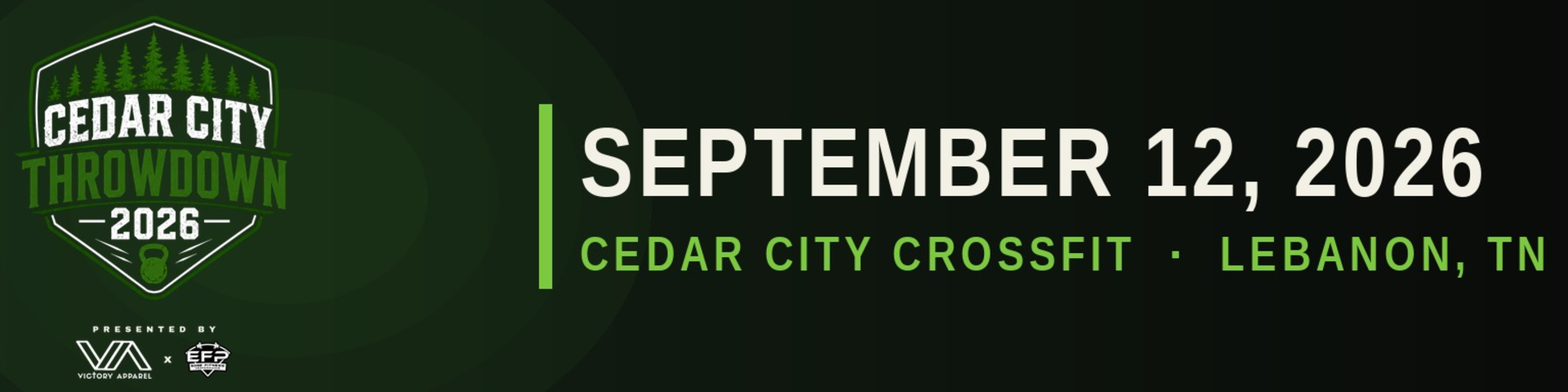 Cedar City Throwdown 2026 logo