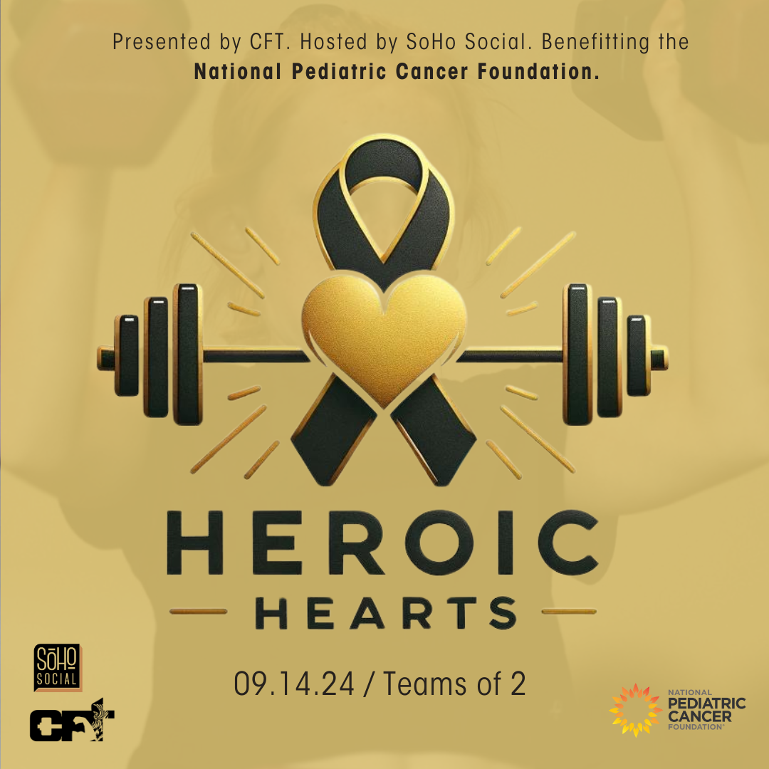 Heroic Hearts Fundraiser for Childhood Cancer  logo