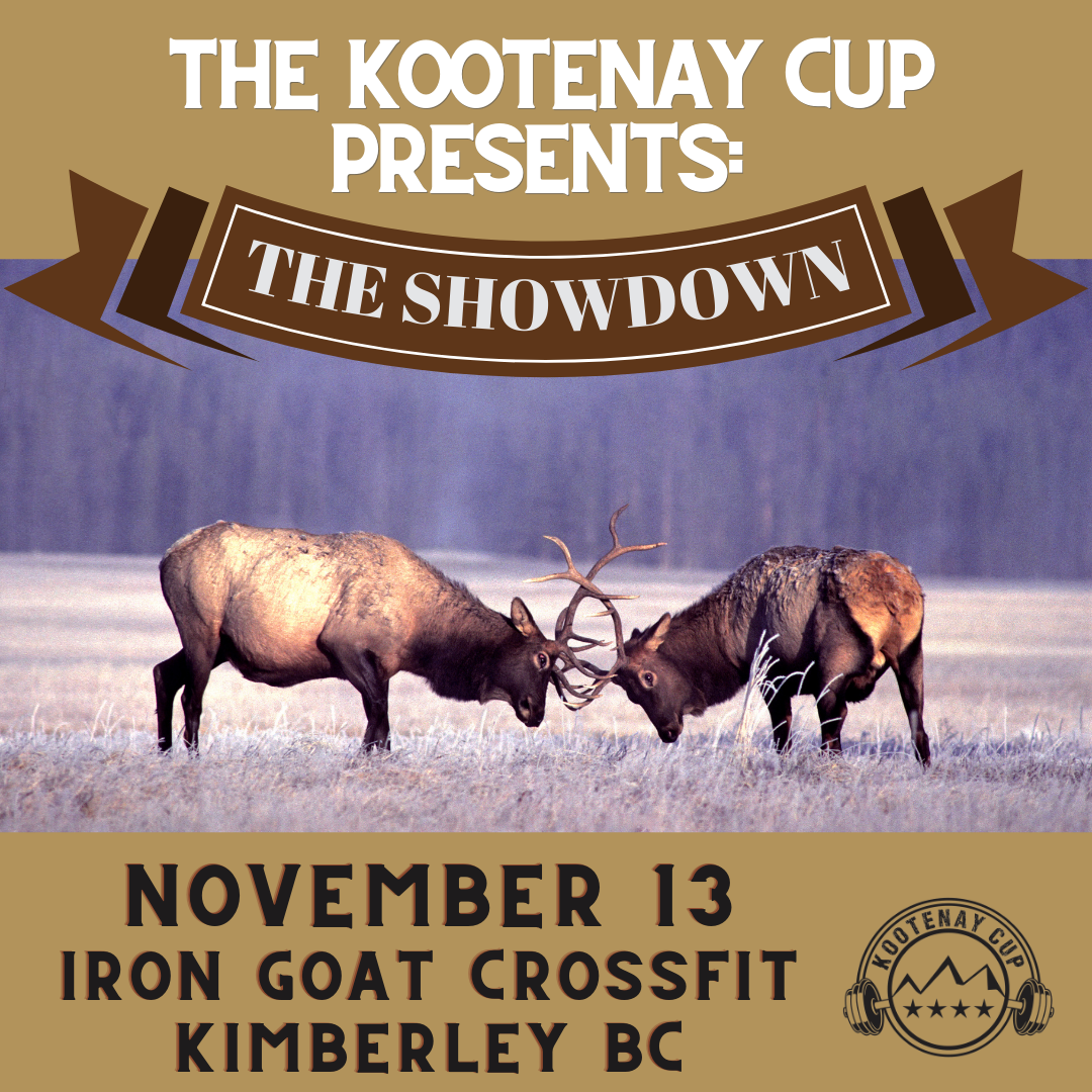 Kootenay Cup - The Showdown hosted by Iron Goat CrossFit logo