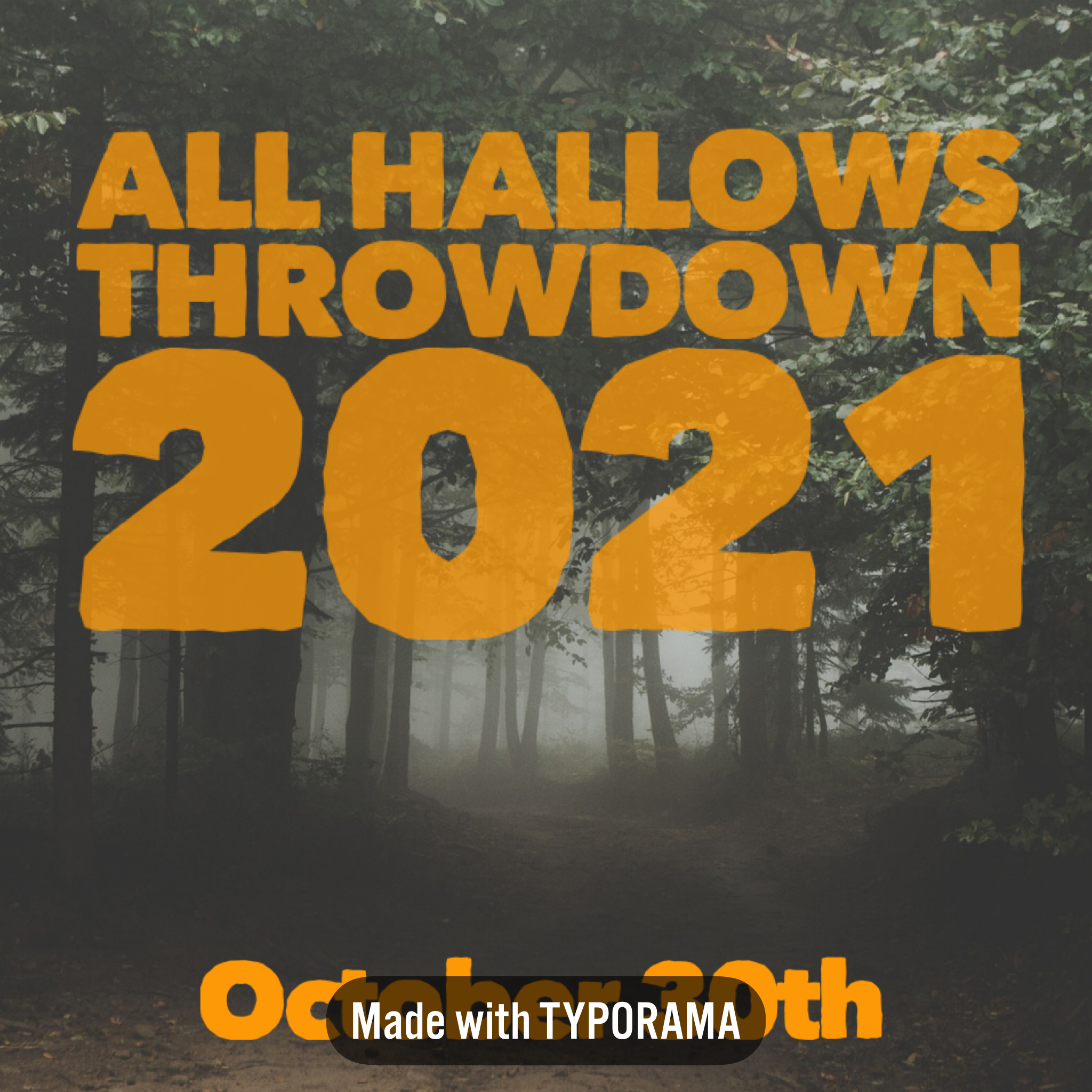 ALL HALLOWS THROWDOWN 2021 logo