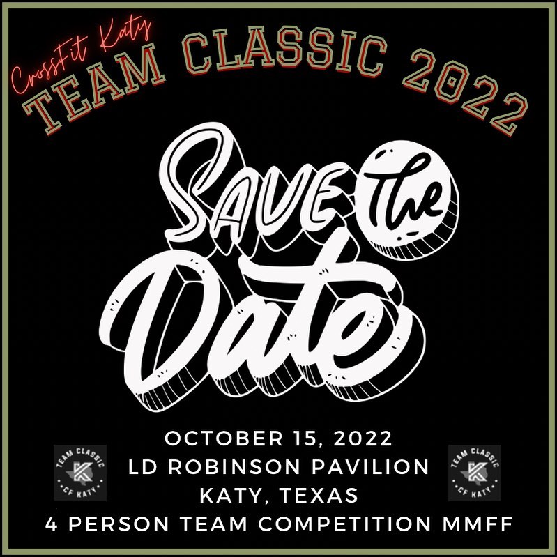 CrossFit Katy Team Classic 2022 logo