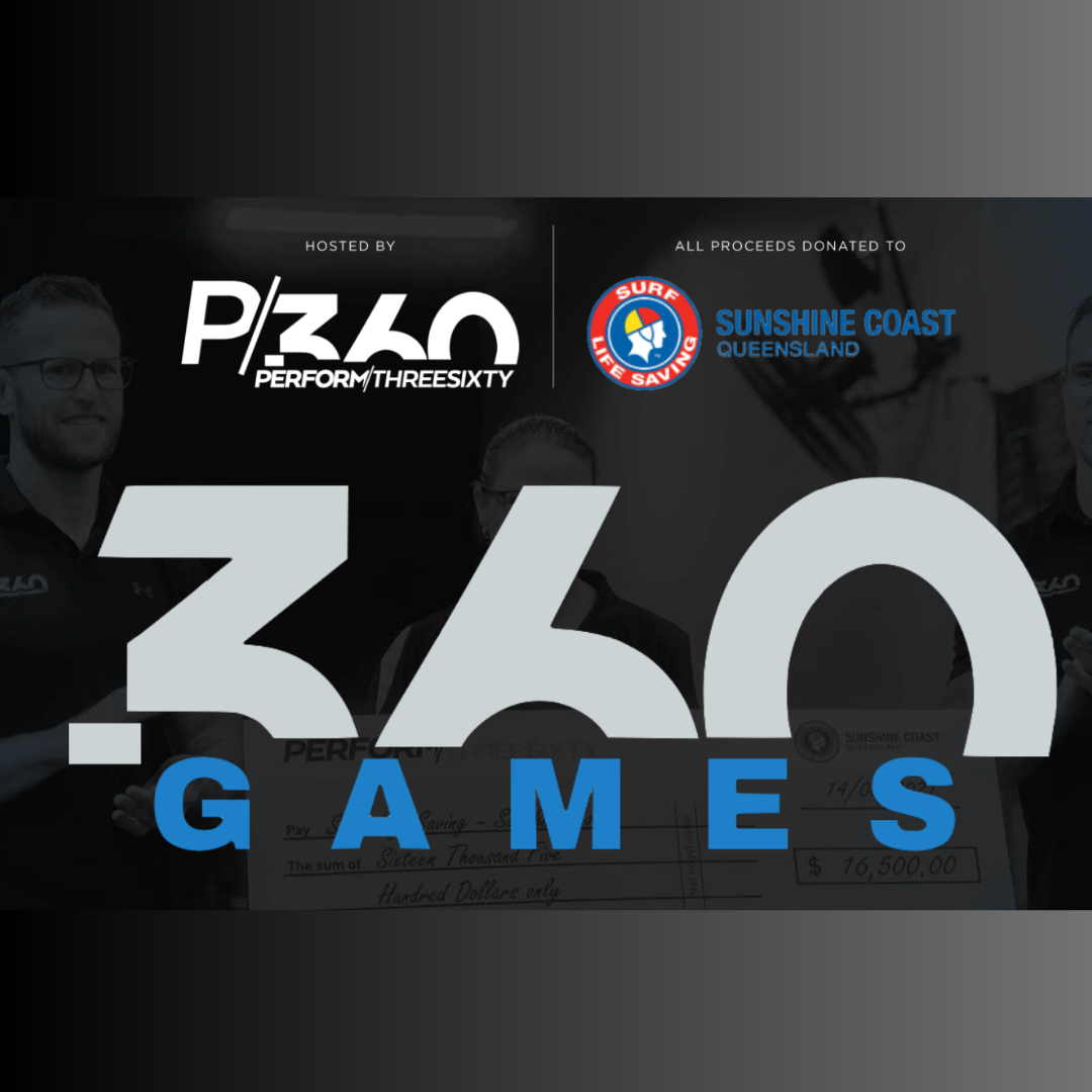 2024 "360 Games" Supporting Surf Lifesaving Sunshine Coast  logo