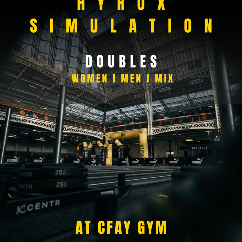 DOUBLES HYROX SIMULATION logo