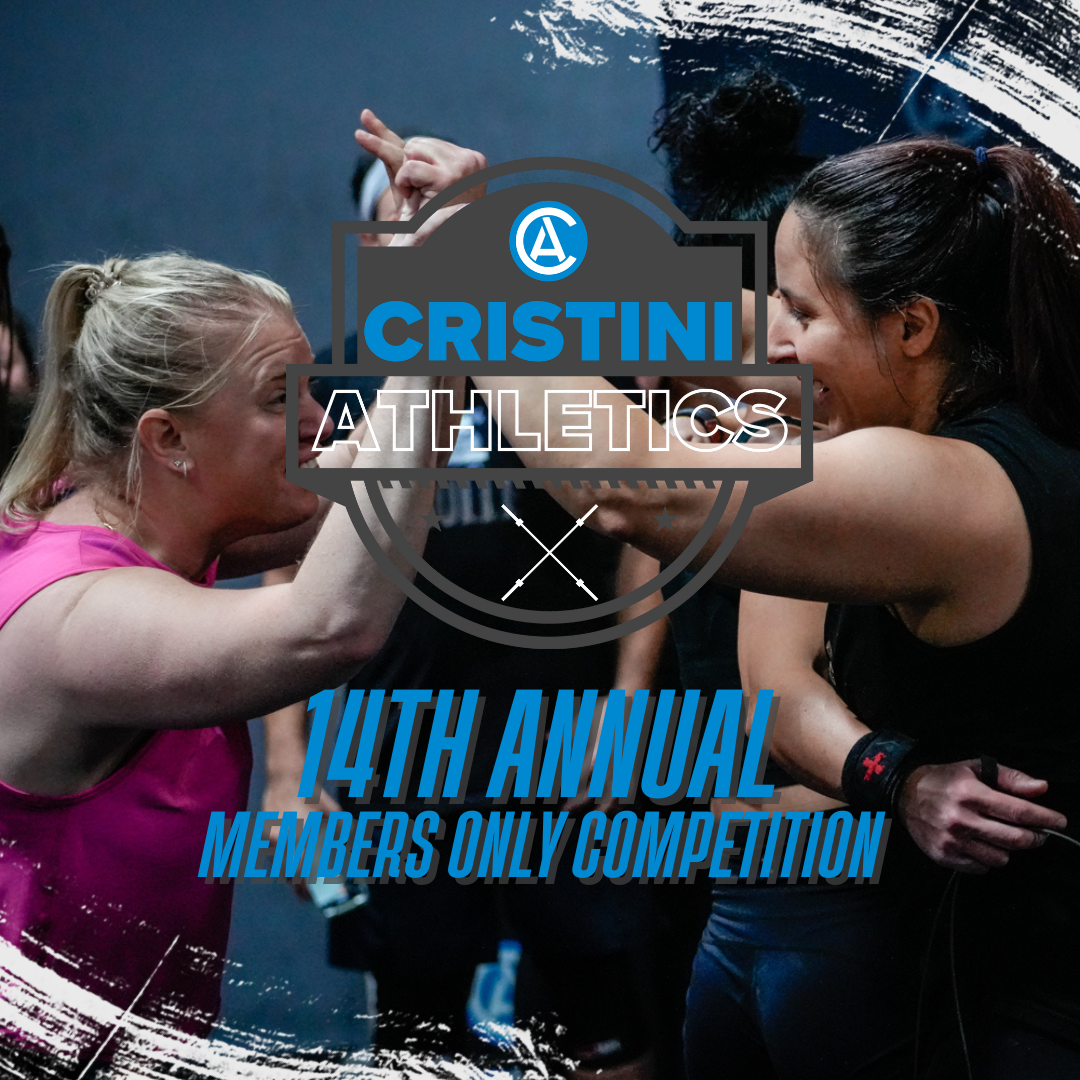  2024 Cristini Athletics Members Only Competition  logo