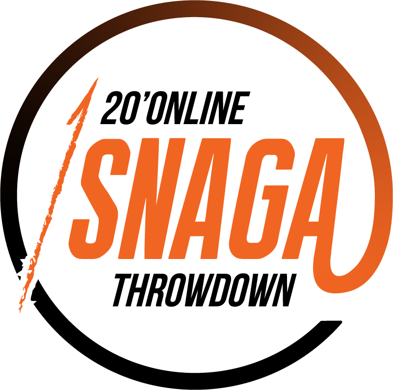 SNAGA 20'Online Throwdown logo