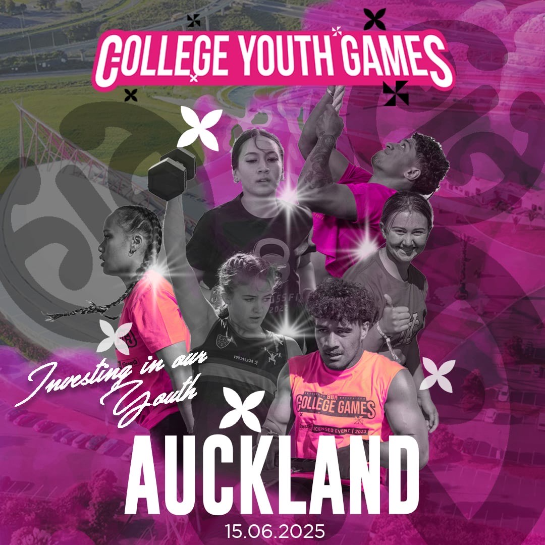 The College Youth Games - Powered by Swole Foods logo