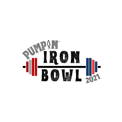 Pumpin' Iron Bowl logo