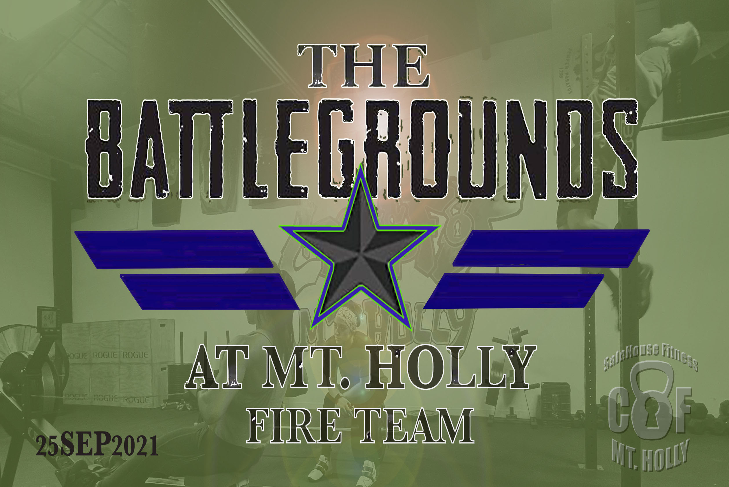THE BATTLEGROUNDS AT MT. HOLLY TEAMS logo