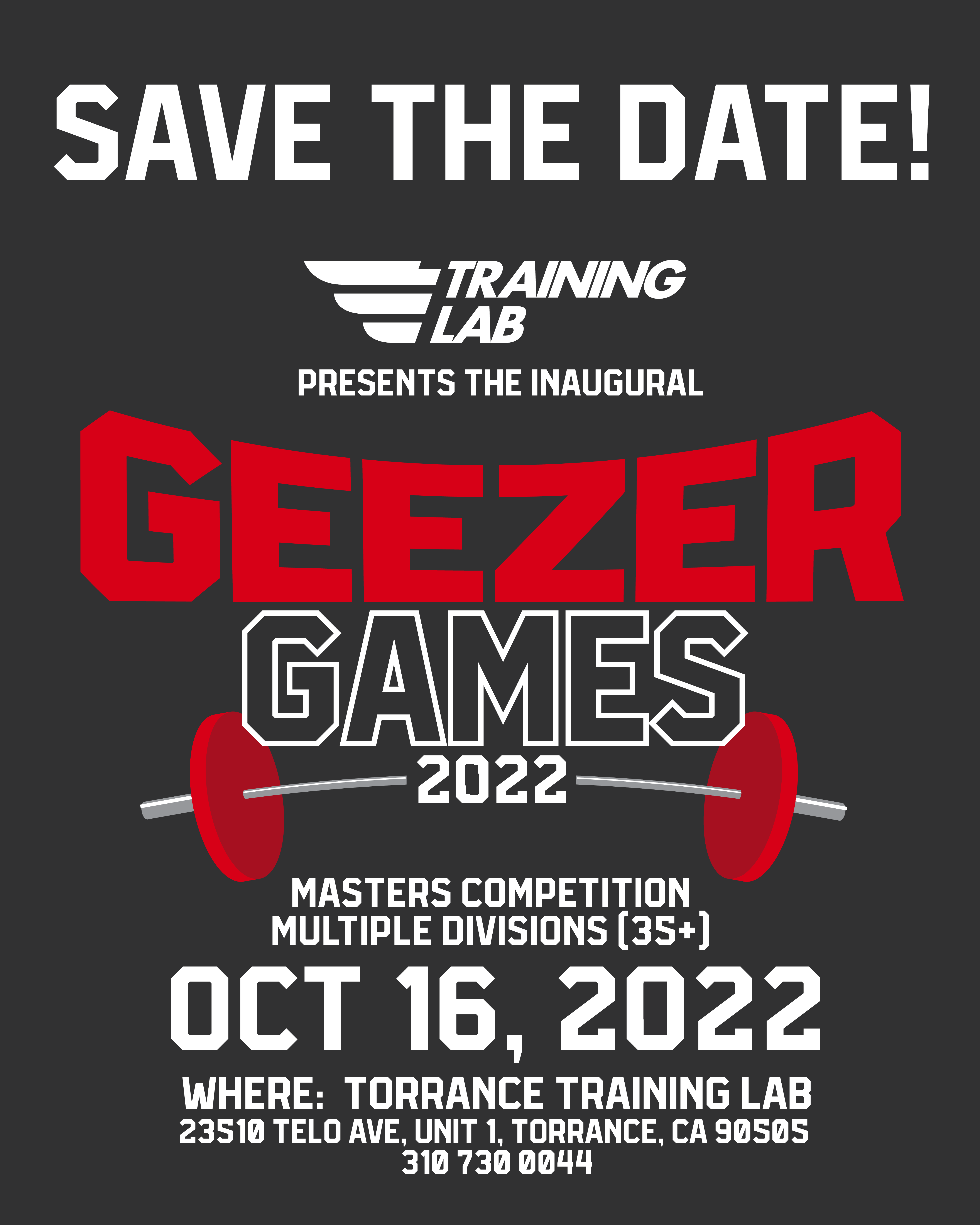 The Geezer Games logo