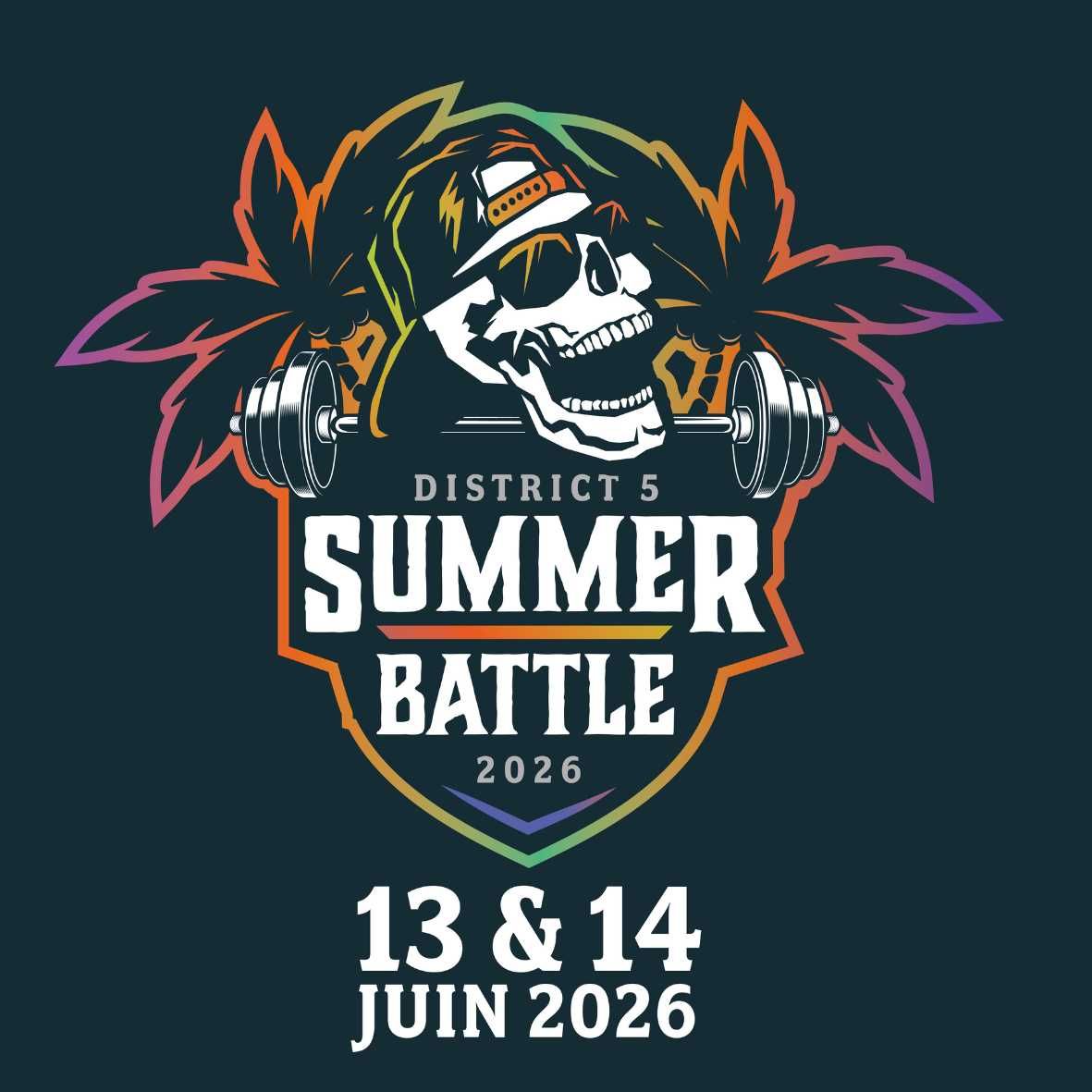 DISTRICT 5 SUMMER BATTLE 2026 logo