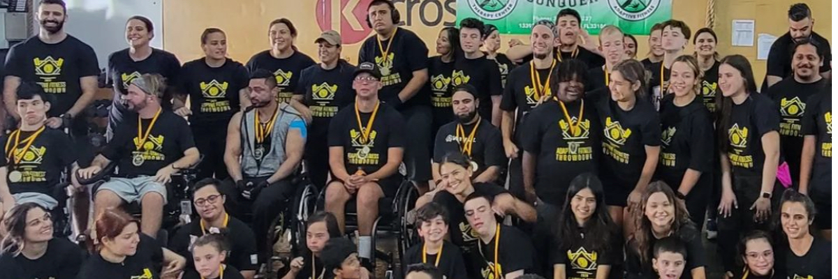 Adaptive Fitness Throwdown 2024 logo
