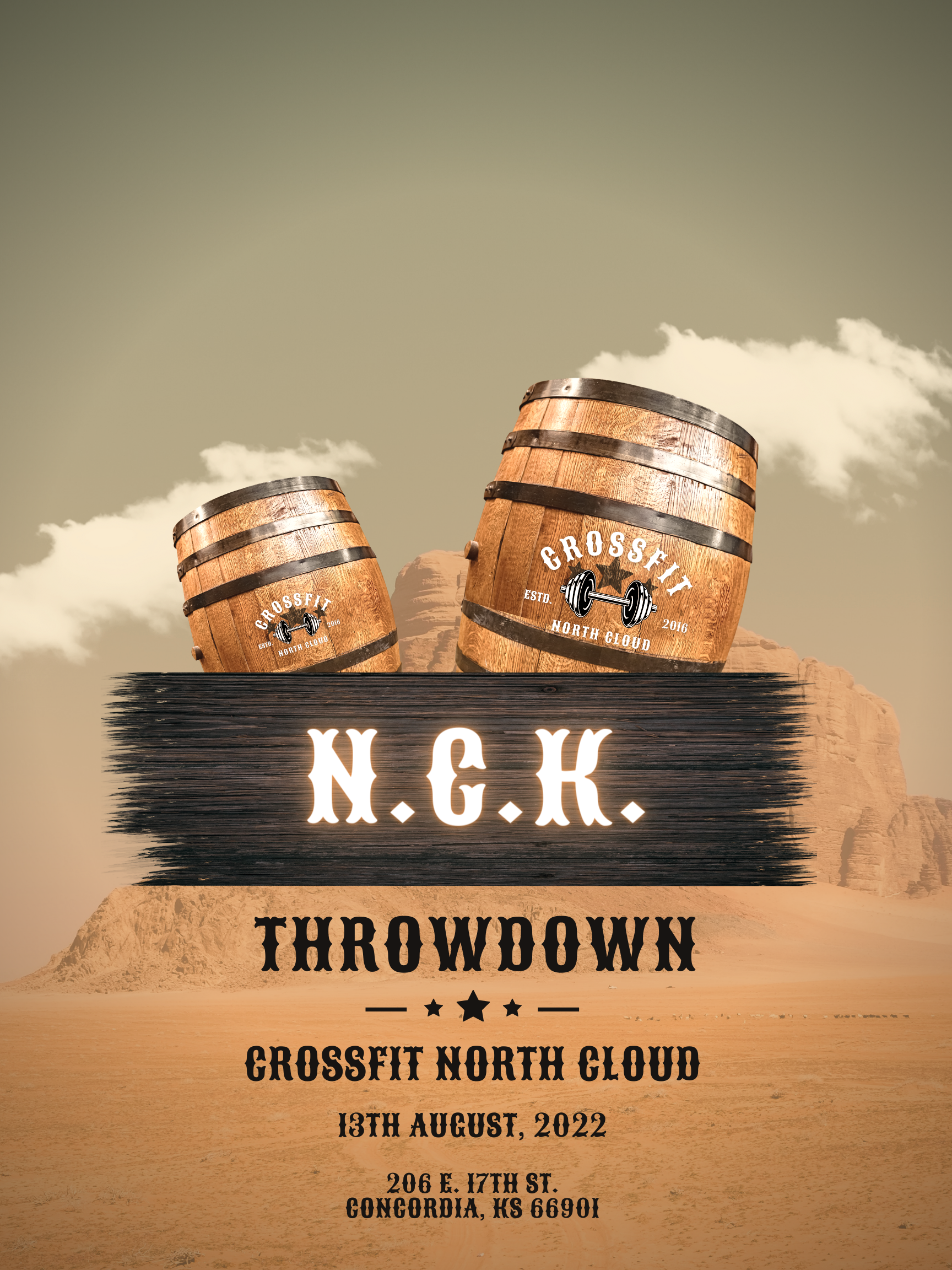 NCK Throwdown 2022 logo