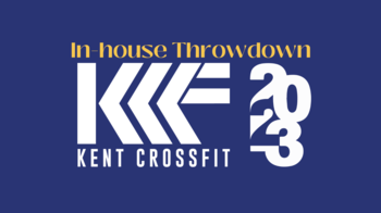 Kent CrossFit In-house Throwdown 2023 logo