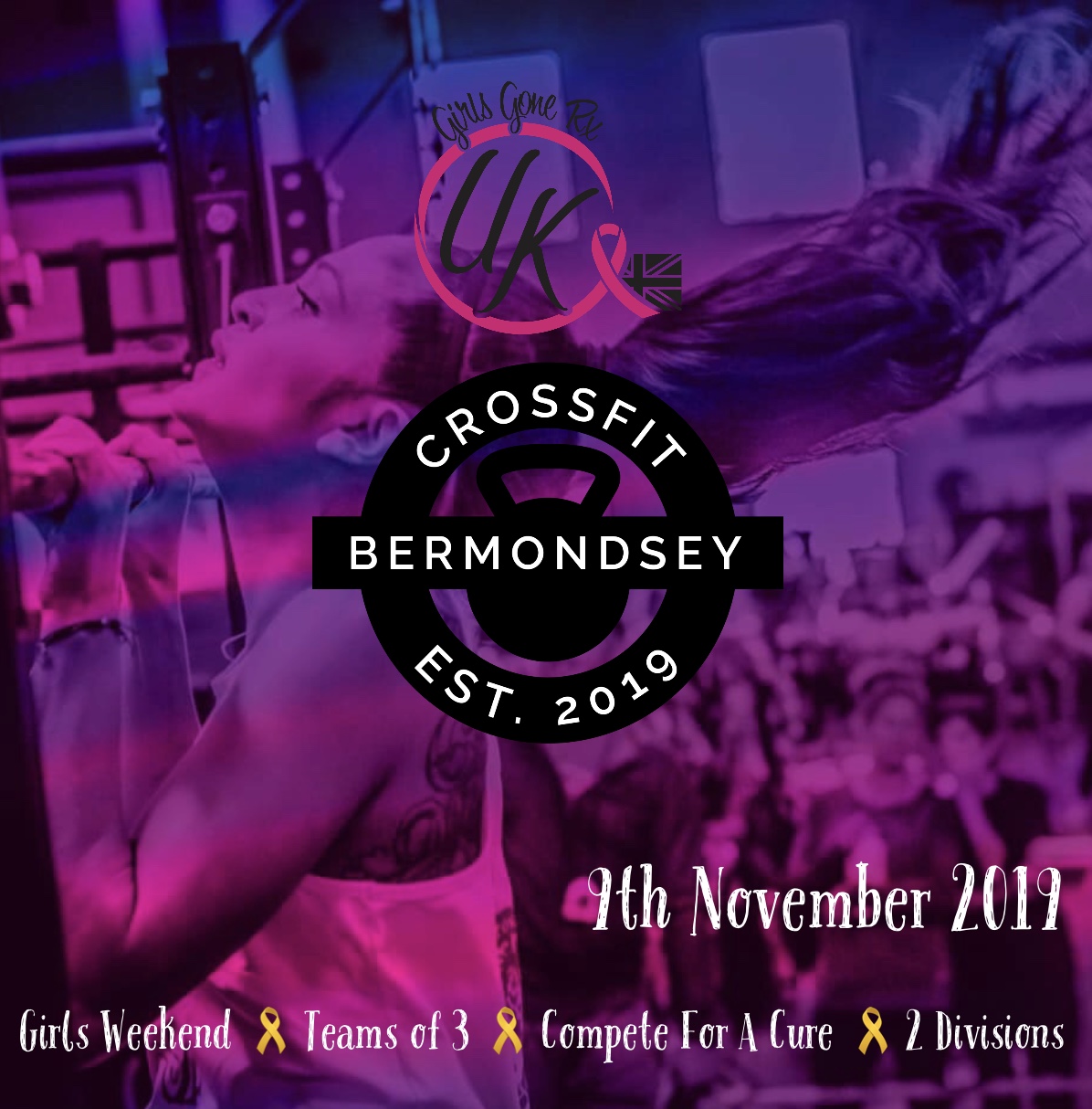 Girls Gone RX UK x Crossfit Bermondsey logo