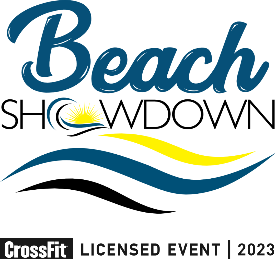The 2023 Beach Showdown Outdoor Buddy edition Finals - Official 2023 CrossFit® Licensed Event logo