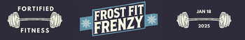 Fortified Frosty Fit Frenzy logo