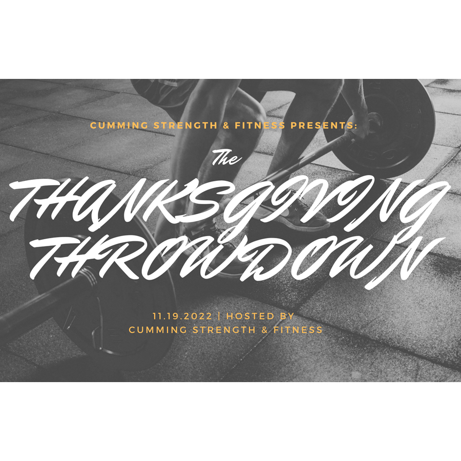 The CS&F Thanksgiving Throwdown logo