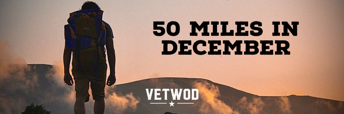 50 Mile Ruck in December logo