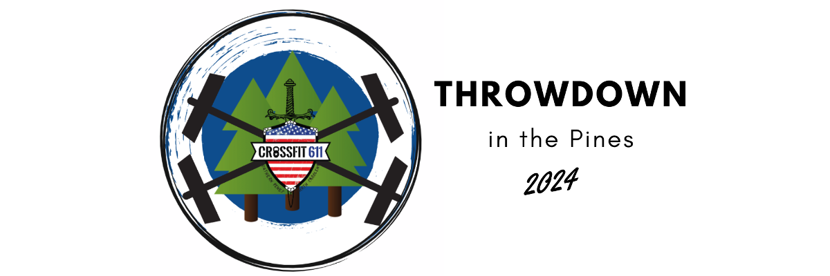 THROWDOWN IN THE PINES - 2024 logo
