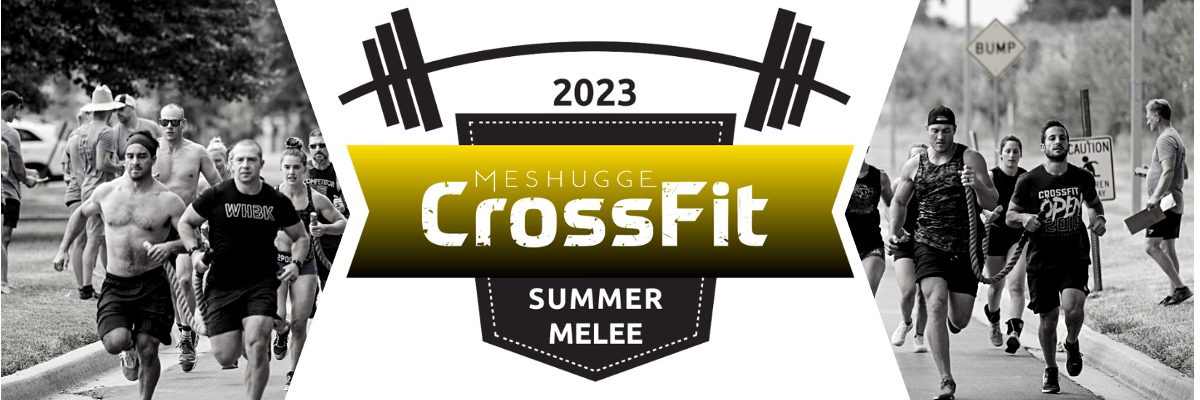 Meshugge CrossFit Summer Melee 2023 logo