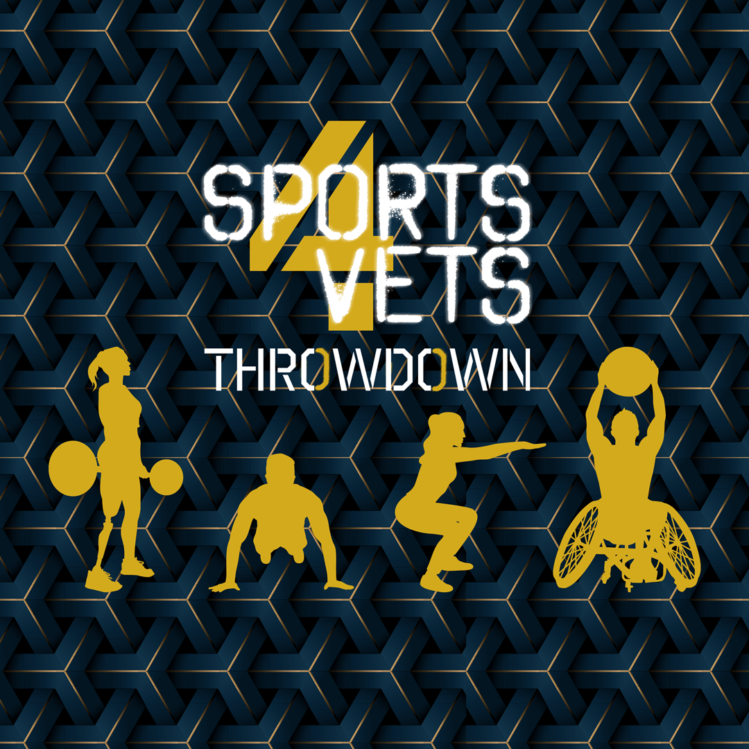 2022 Sports4Vets Throwdown logo