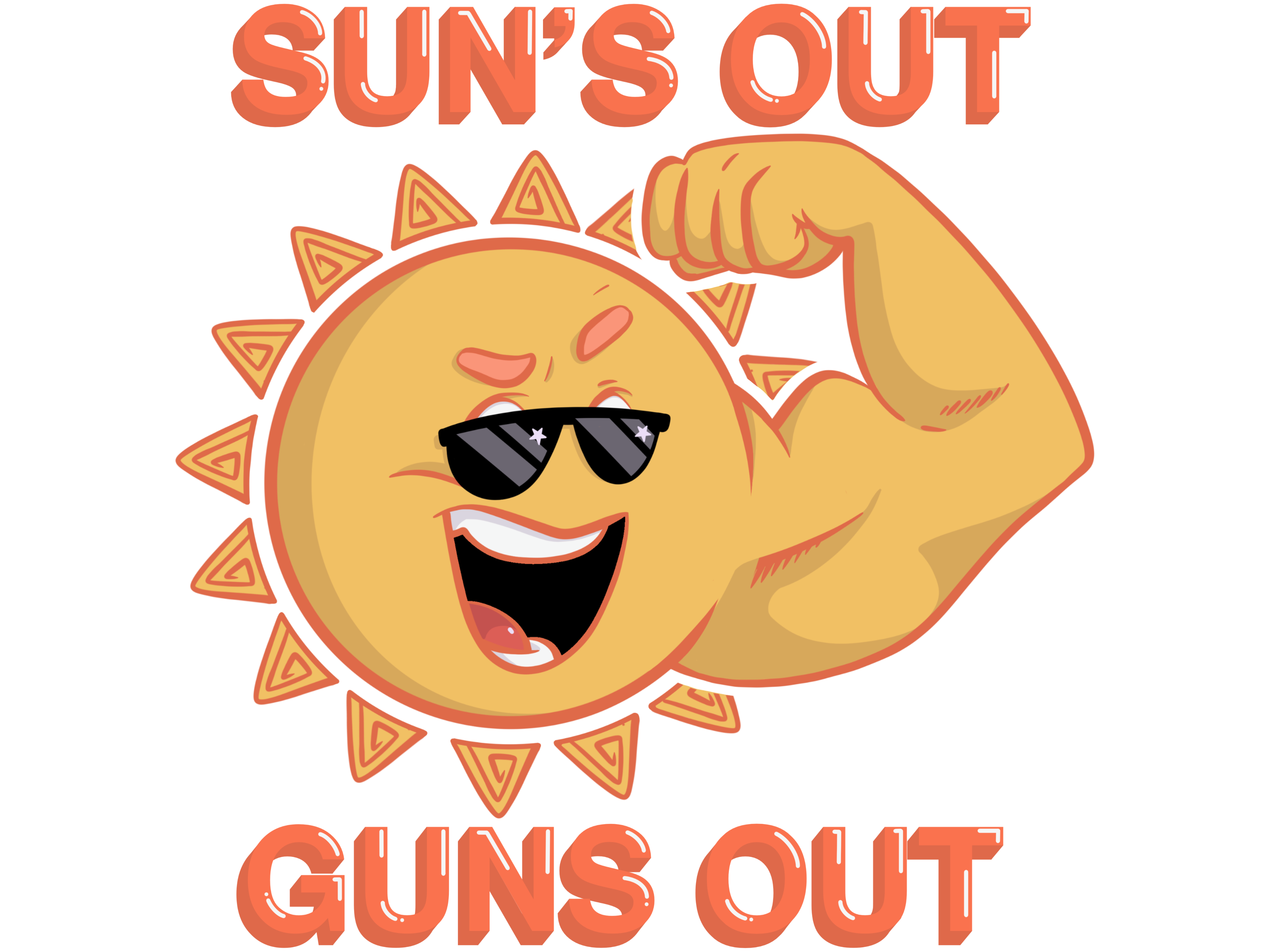 Sun's Out Guns Out 2023 logo