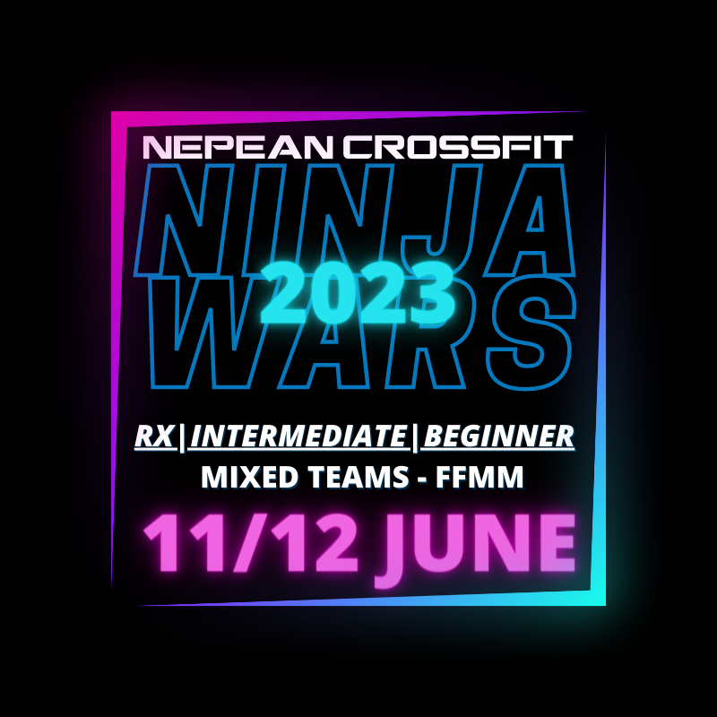 Nepean CrossFit - Ninja Wars 2023 logo