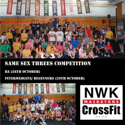 NWK Maidstone- Same Sex Threes logo