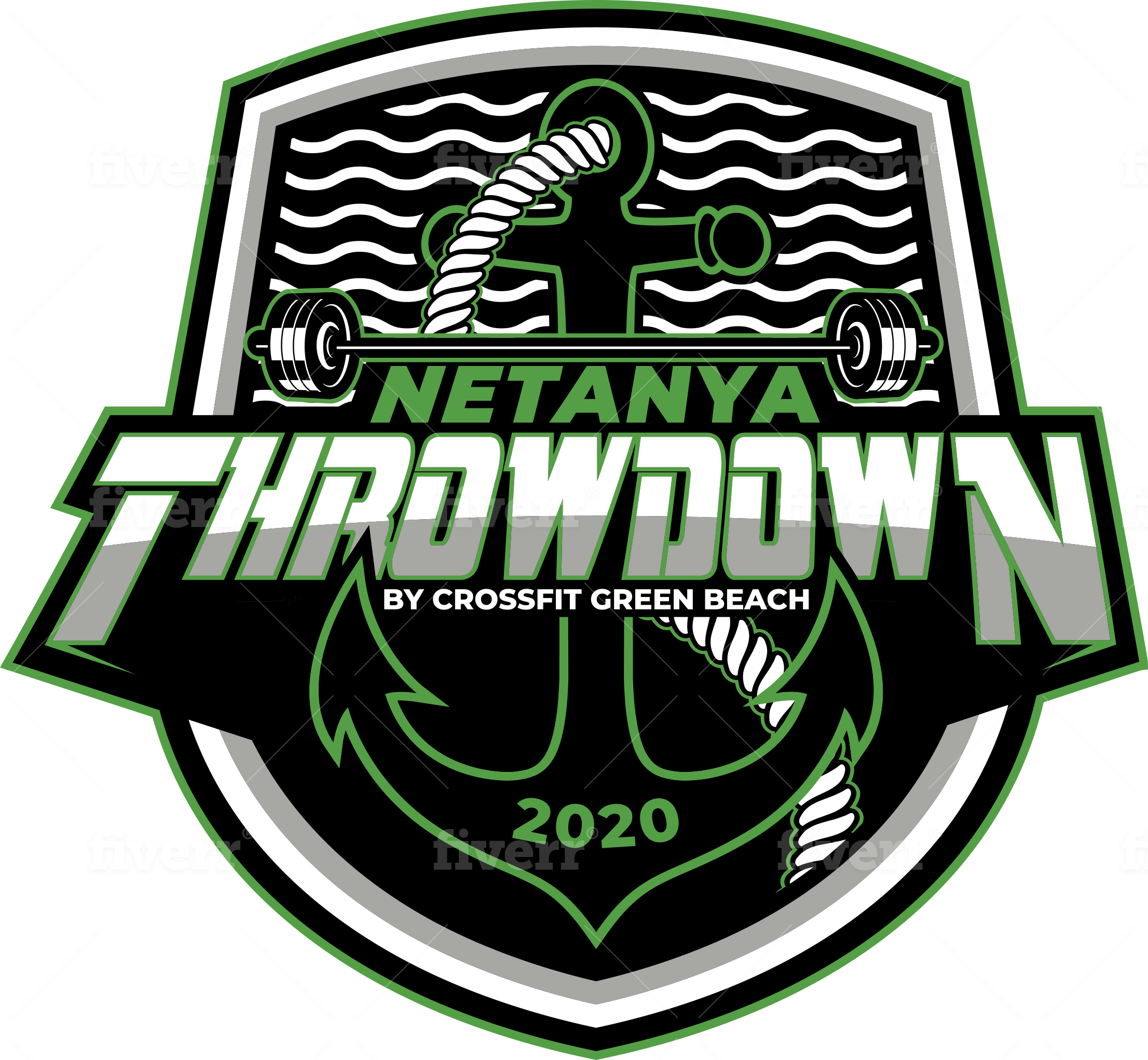Green Beach Throwdown Qualifer 2020 - Netanya Israel logo