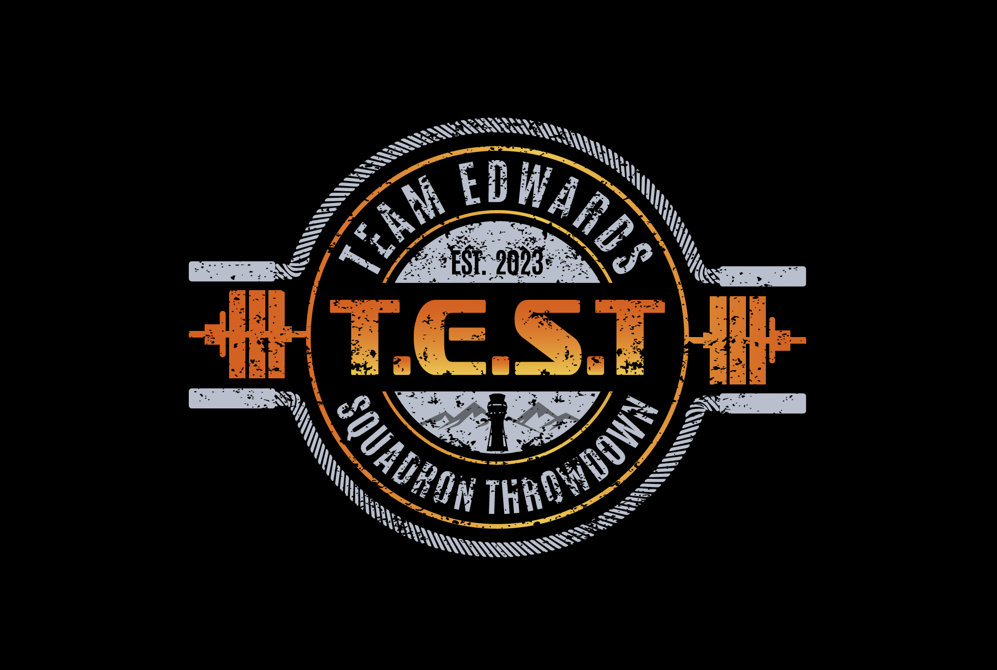 Team Edwards Squadron Throwdown logo