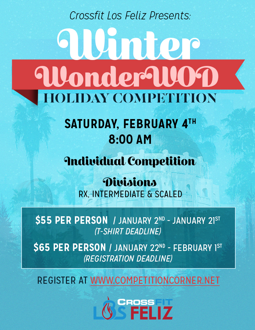 Winter WonderWOD Individual Competition logo