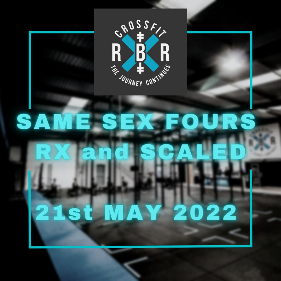 CrossFit RBR Same Sex 4s logo