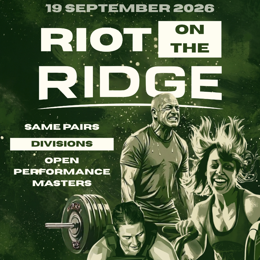 RIOT on the RIDGE logo