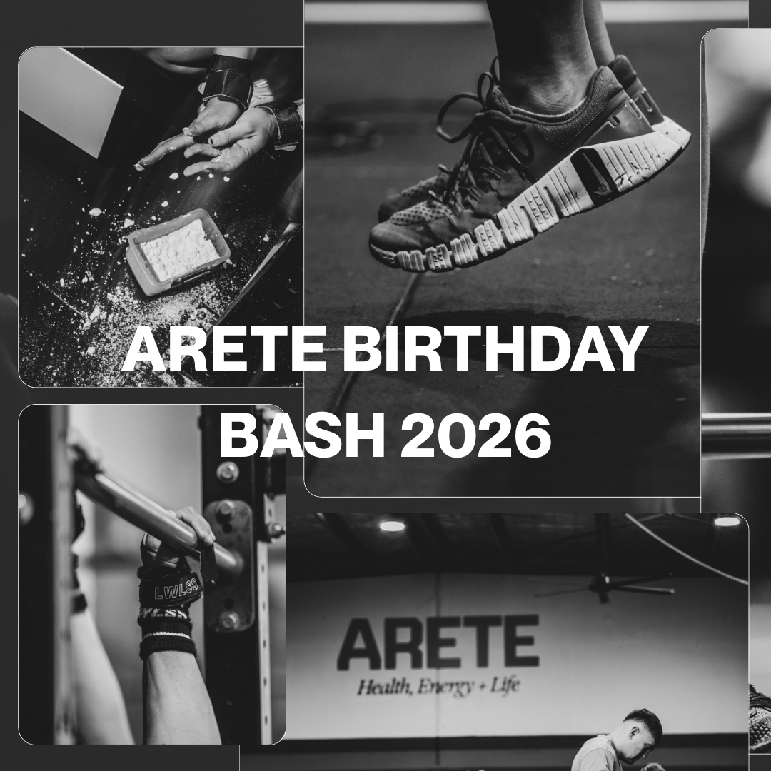 ARETE BIRTHDAY BASH 2026 logo
