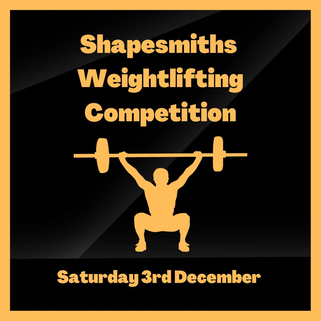 Shapesmiths In-House Weightlifting Competition logo