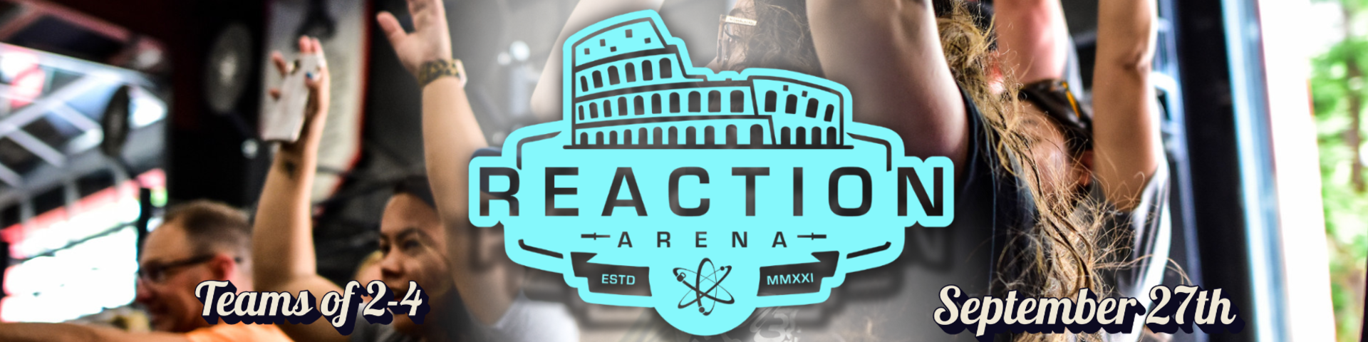 Reaction Arena Team Series logo